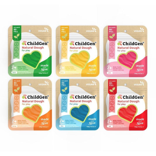 Plastilina Natural 6 colores - Childgen