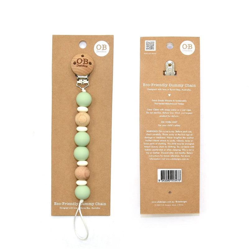 Portachupetes Menta - OB Designs