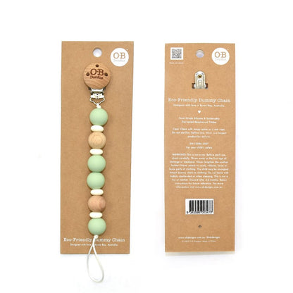 Portachupetes Menta - OB Designs