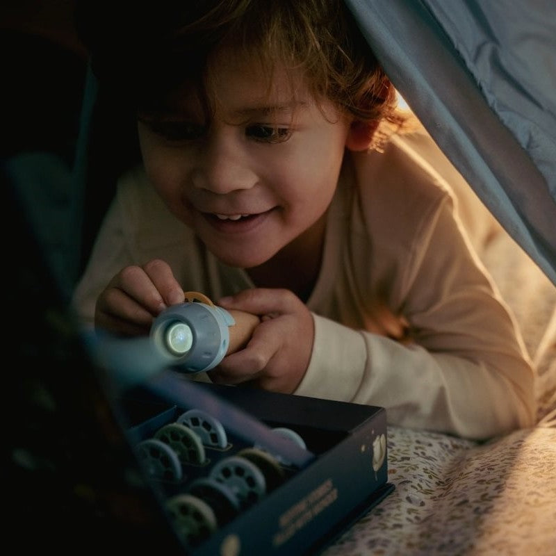 Proyector Linterna Azul - Little Dutch