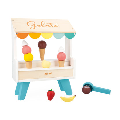 Puesto de Helados de juguete de Janod