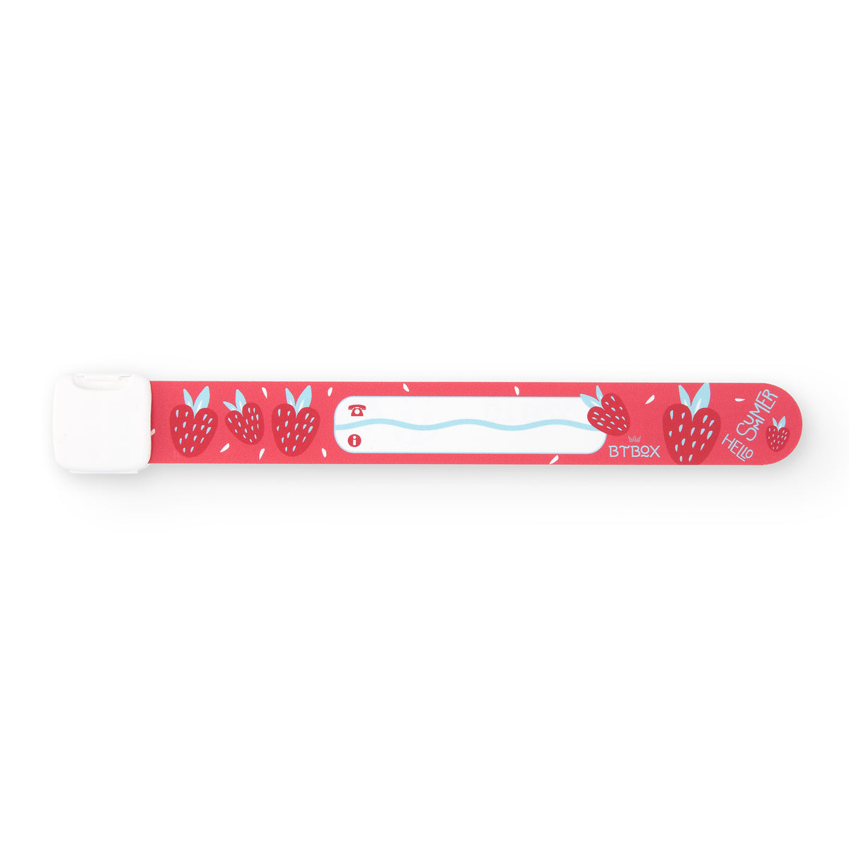 Pulsera Infoband Strawberries de BTBOX