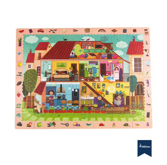 Puzzle Detective In Room - Mideer
