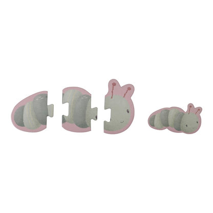 Puzzle 6 en 1 Flores y Mariposas - Little Dutch
