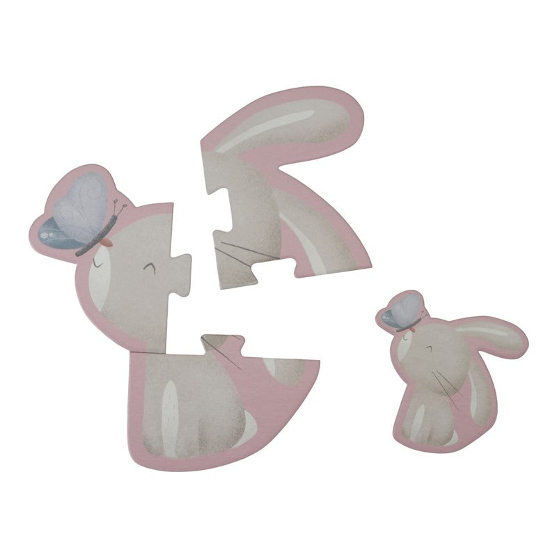 Puzzle 6 en 1 Flores y Mariposas - Little Dutch
