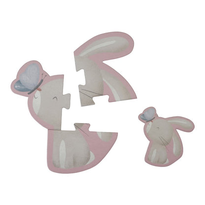 Puzzle 6 en 1 Flores y Mariposas - Little Dutch