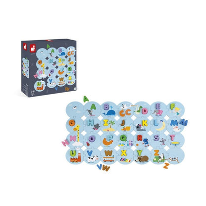 Puzzle Aprende el Alfabeto Francés - Janod