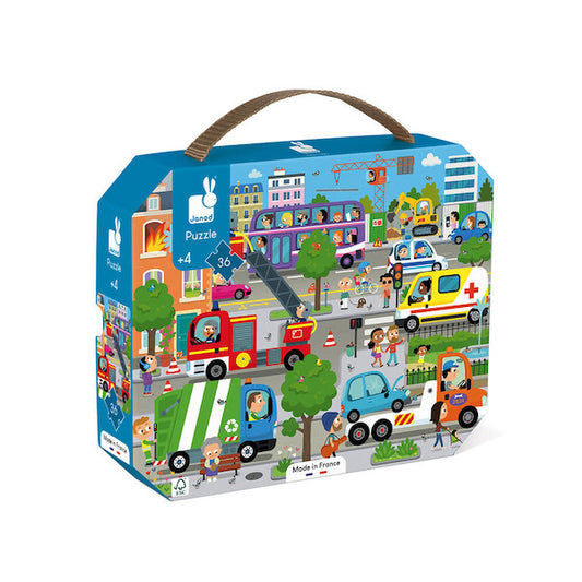 Puzzle Ciudad 36 piezas - Janod