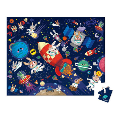 Puzzle Cohete 54 piezas - Janod
