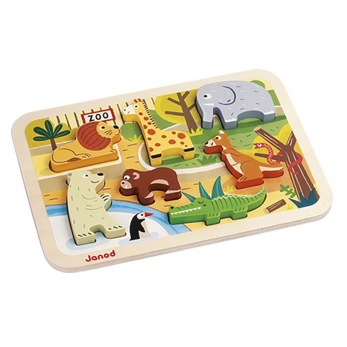 Puzzle de Madera el Zoo - Janod