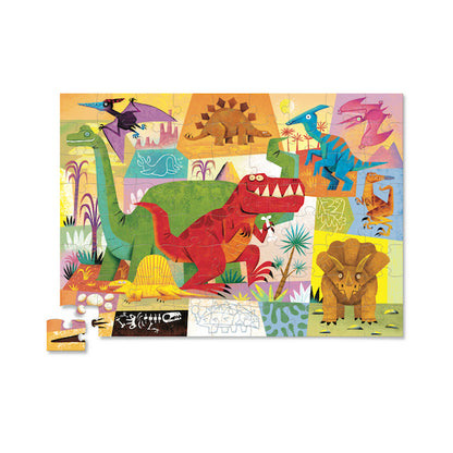 Puzzle Dinosaurios 72 piezas - Crocodile Creek