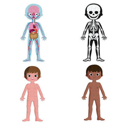 Puzzle Educativo Cuerpo Humano - Janod