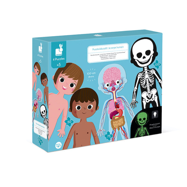 Puzzle Educativo Cuerpo Humano Janod