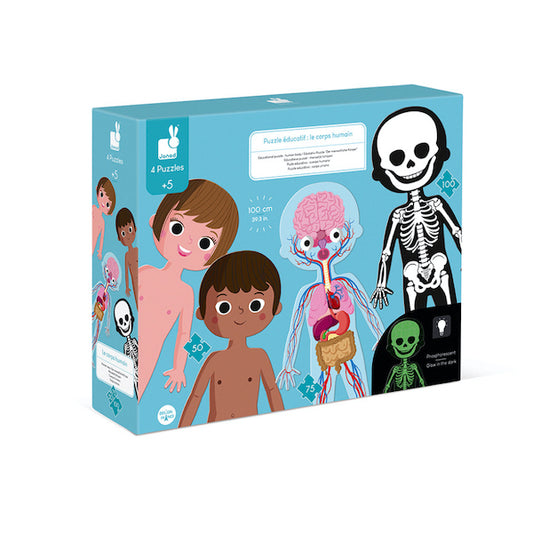 Puzzle Educativo Cuerpo Humano Janod