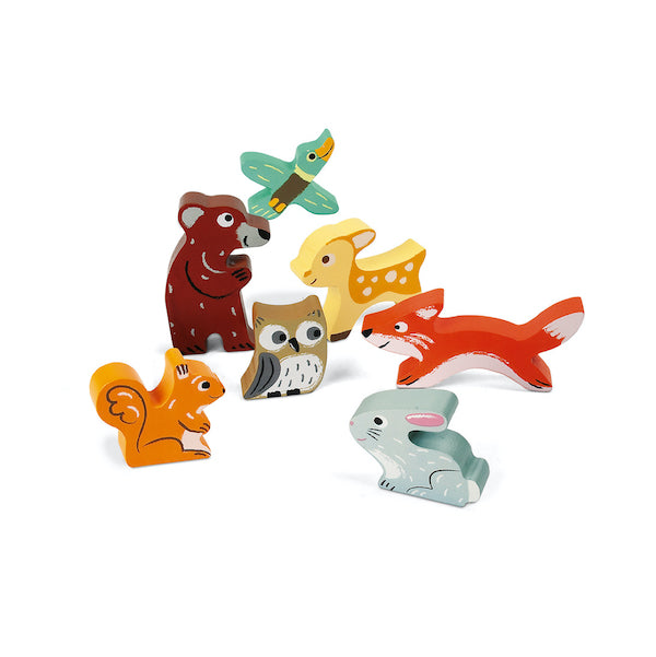 Puzzle de Madera El Bosque - Janod