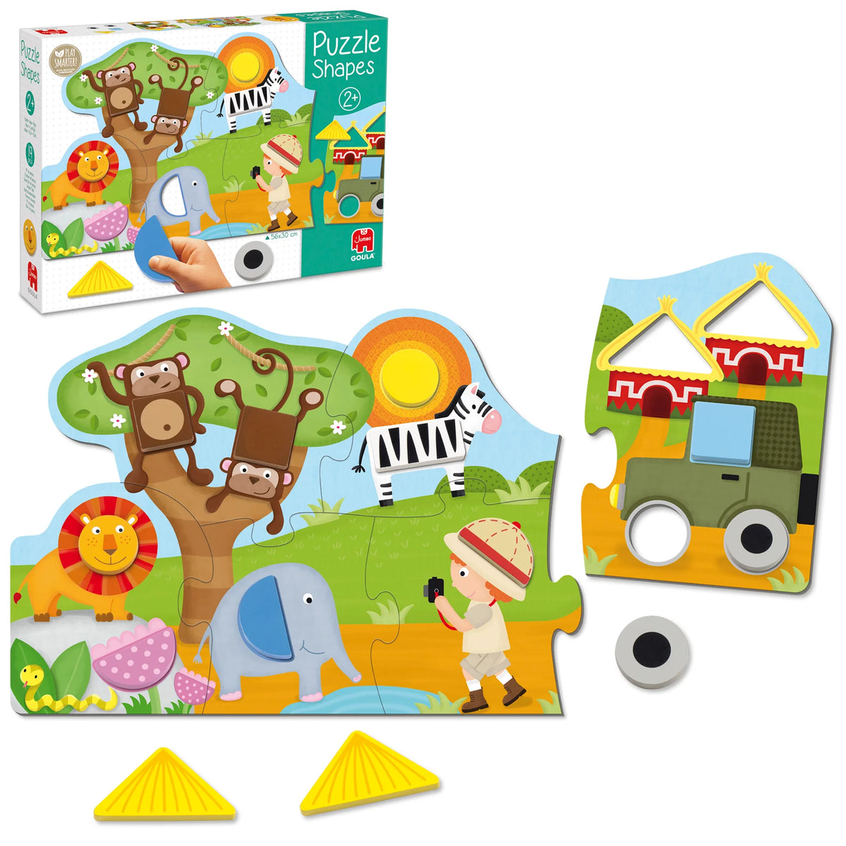 Puzzle Formas Geométricas - Goula