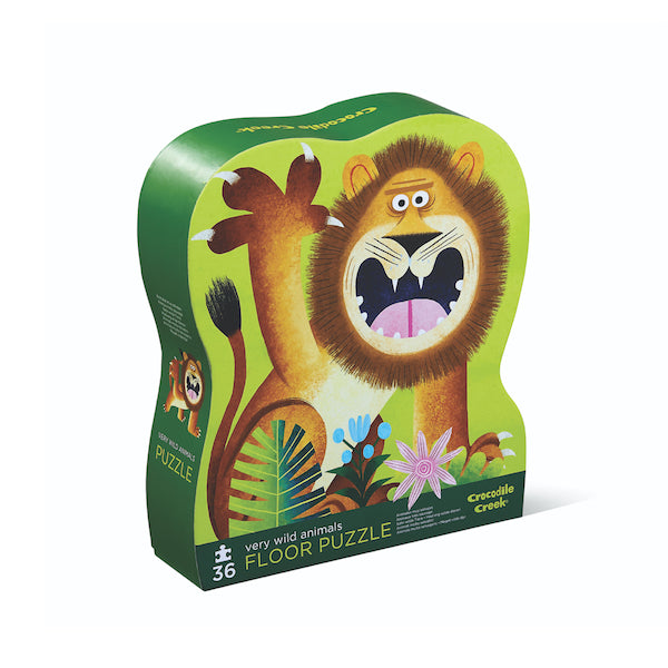 Puzzle Gigante Animales Salvajes 36 piezas de Crocodile Creek