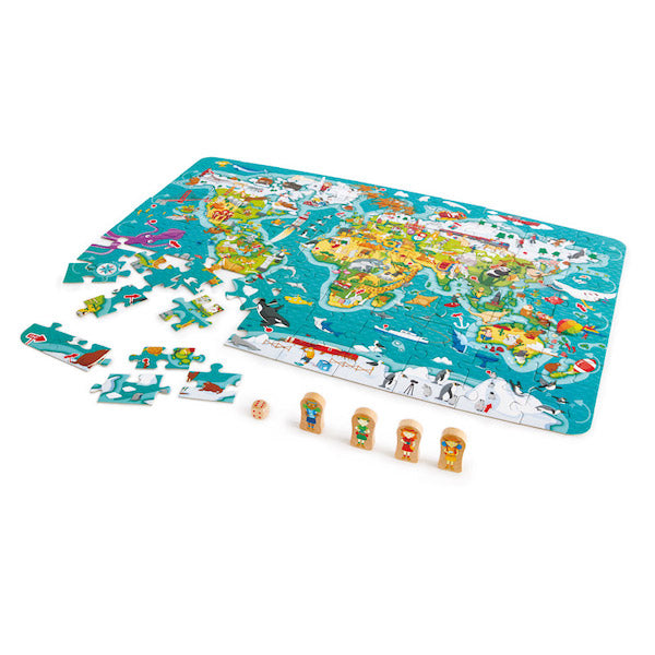 Puzzle La Vuelta al Mundo - Hape