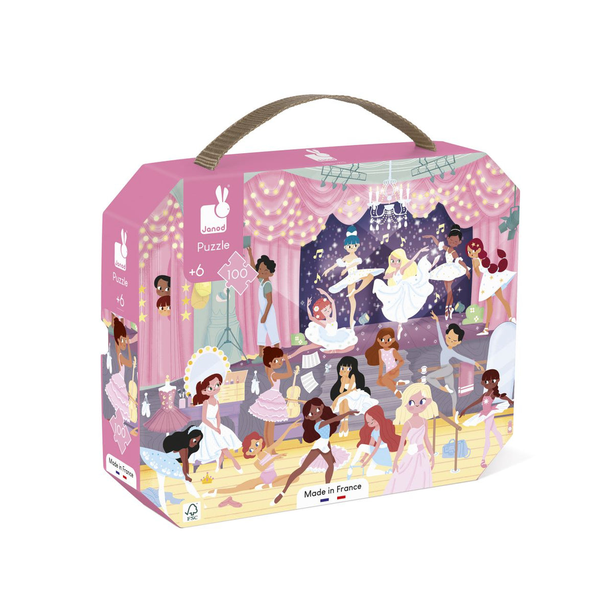 Puzzle Las Bailarinas 100 piezas - Janod