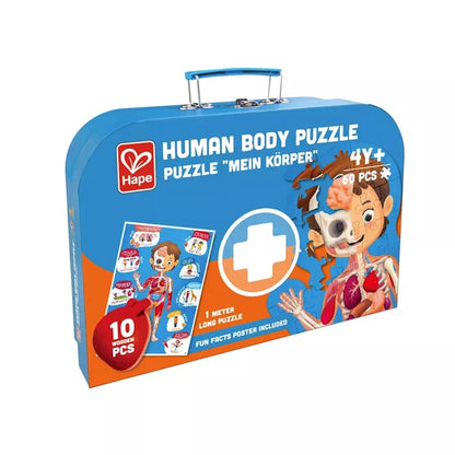 Puzzle Maletín El Cuerpo Humano - Hape