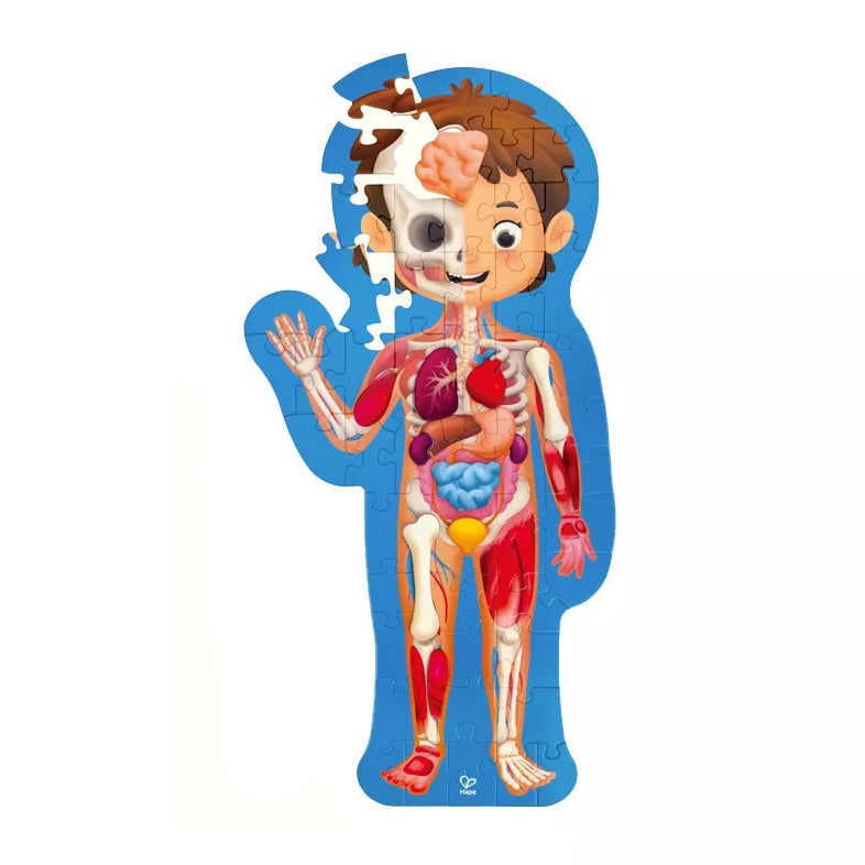 Puzzle Maletín El Cuerpo Humano - Hape