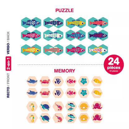 Puzzle-Memory para Baño - Ludi