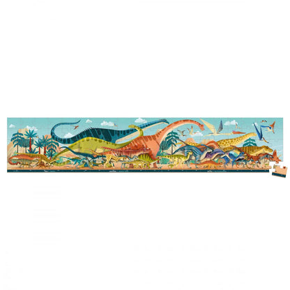 Puzzle Panorámico Dino 100 piezas - Janod