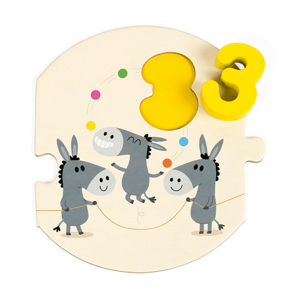 Puzzle para Aprender a Contar - Janod