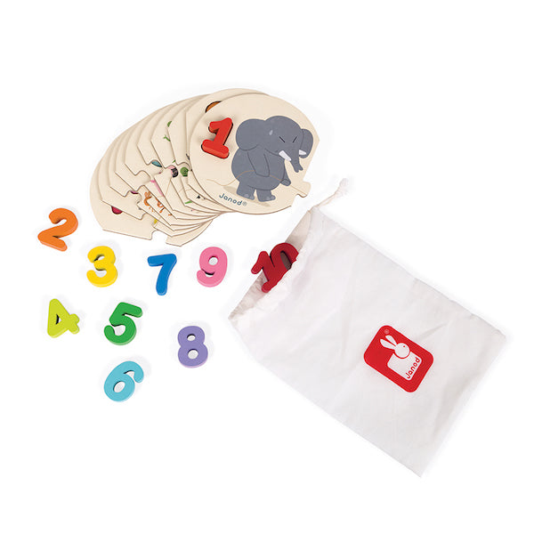Puzzle para Aprender a Contar - Janod