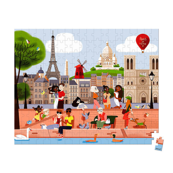 Puzzle Paris 200 piezas - Janod