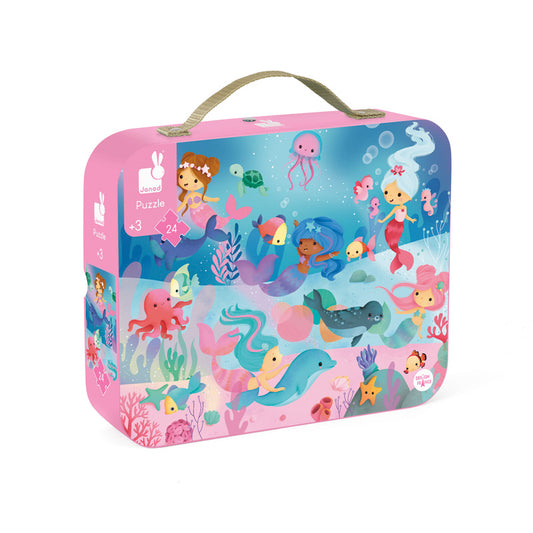 Puzzle Sirenas 24 piezas - Janod