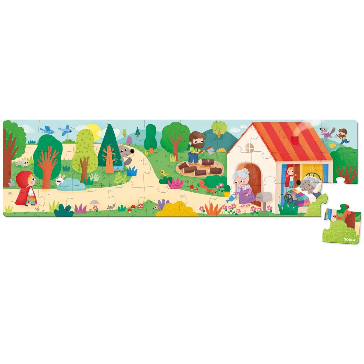 Puzzle XXL Caperucita Roja - Goula