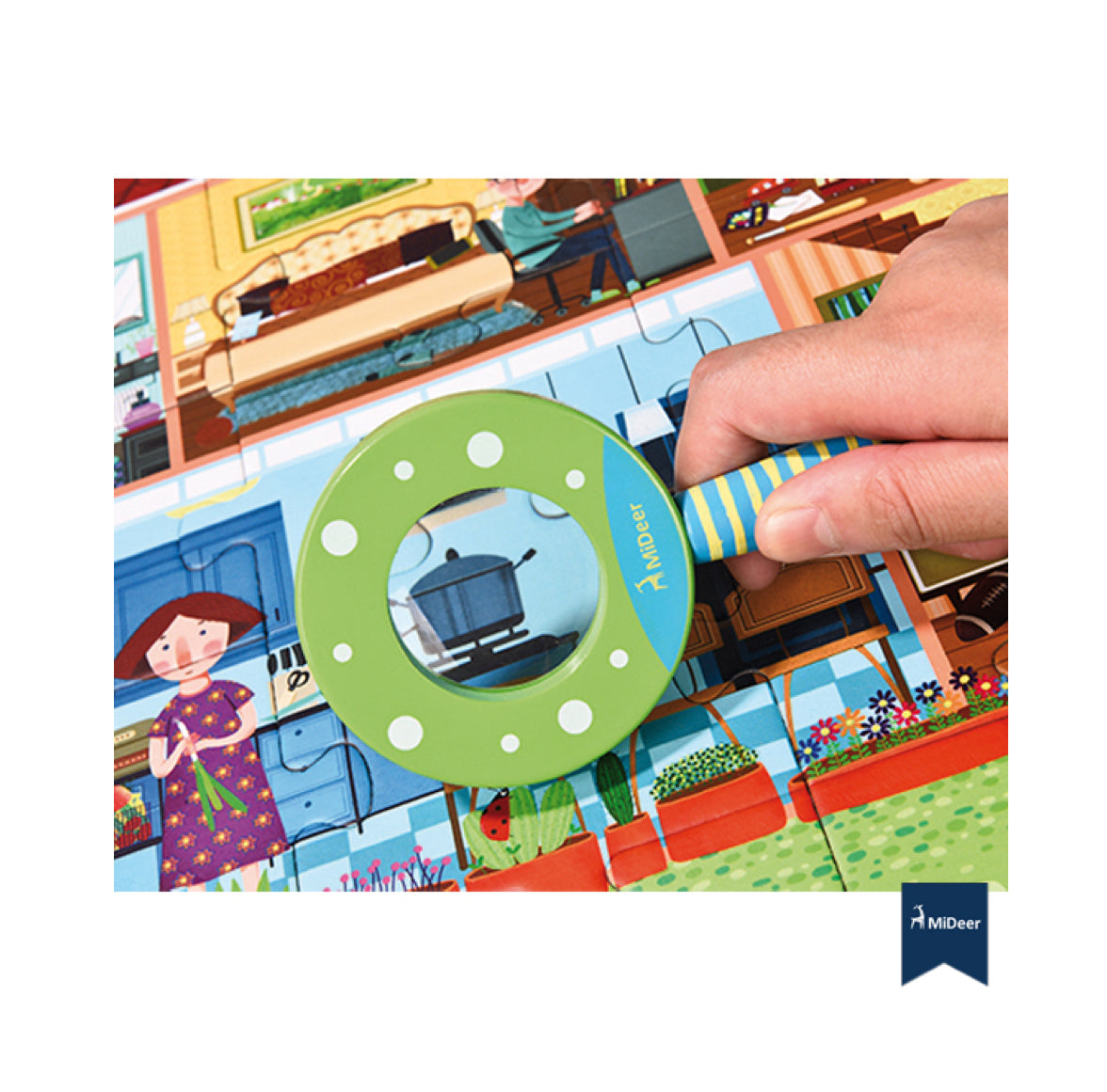 Puzzle Detective In Room - Mideer