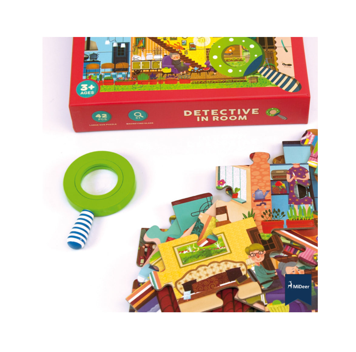 Puzzle Detective In Room - Mideer