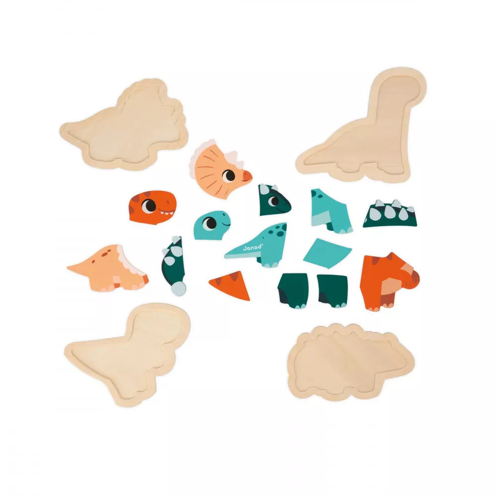 Puzzles Evolutivos Dino - Janod