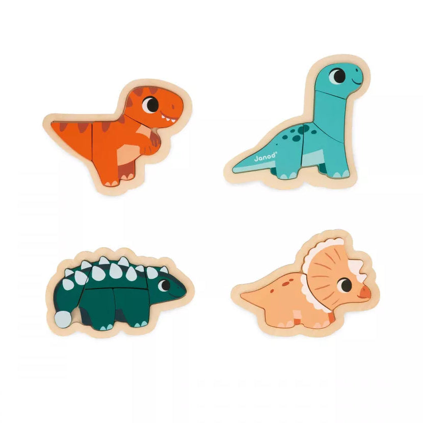 Puzzles Evolutivos Dino - Janod