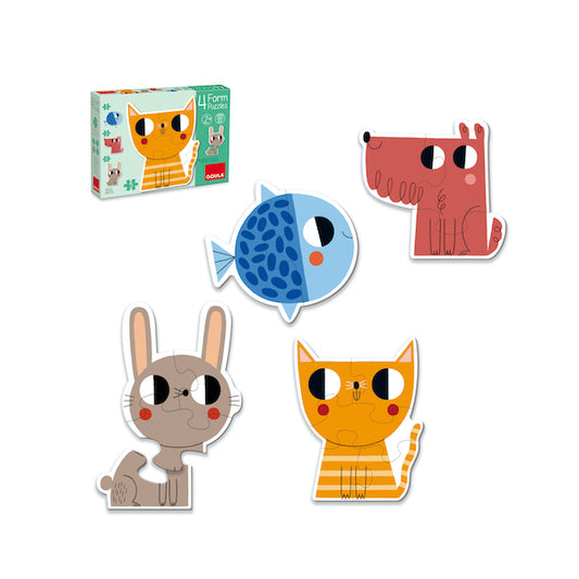 Puzzles Progresivos Animales de Goula