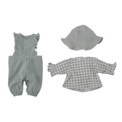 Ropa de Muñecas Cuadros Verde - Little
