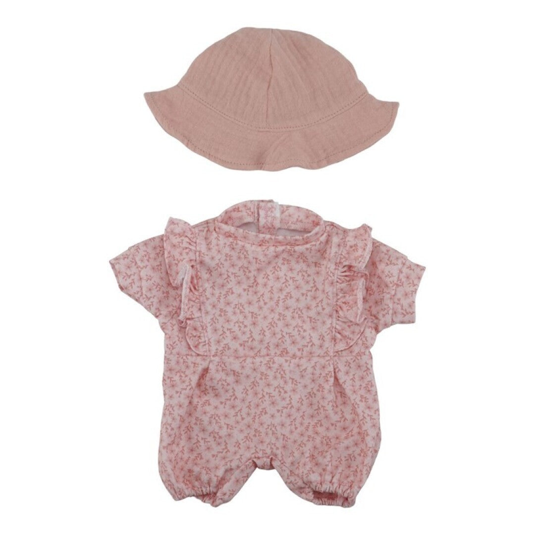 Ropa Muñecas Flores Rosa - Little Dutch