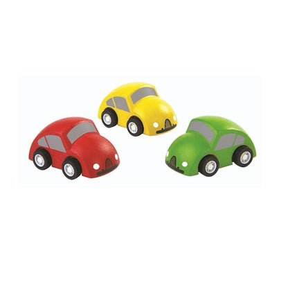 Set 3 Mini Coches - Plantoys