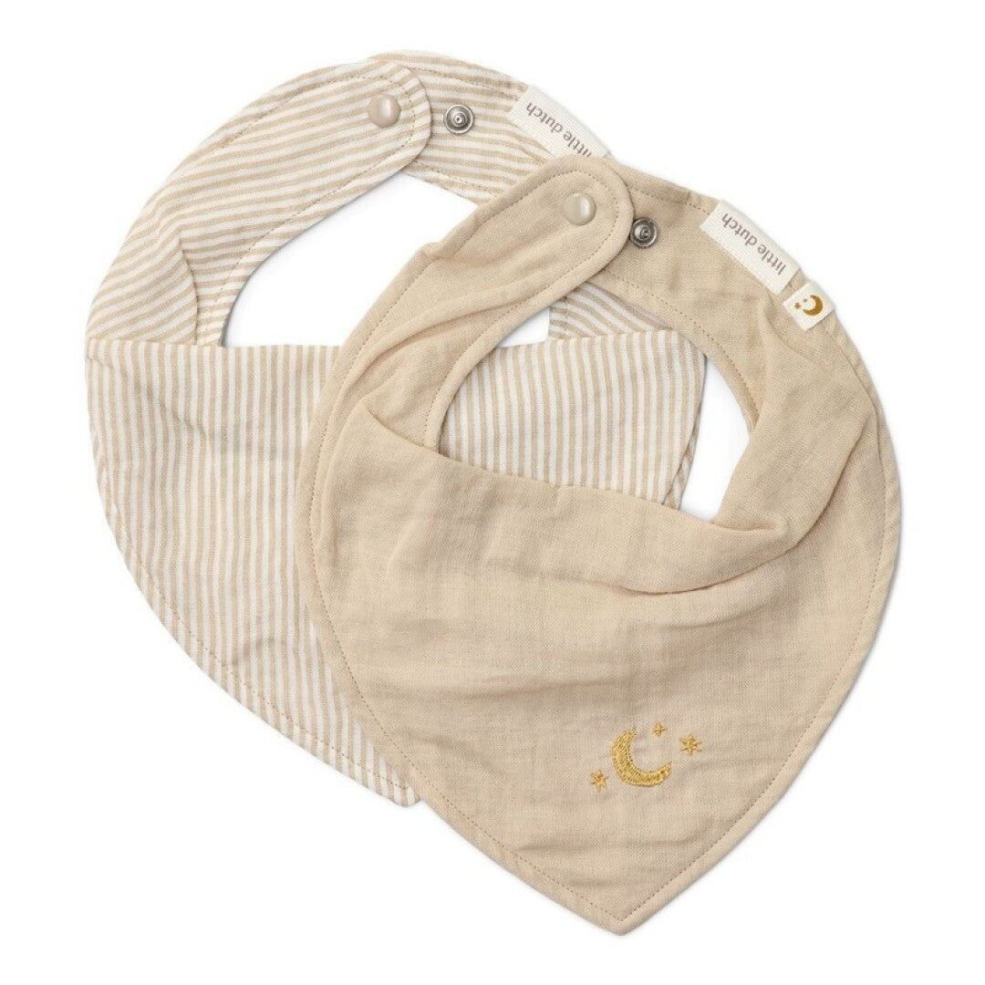 Set Bandanas Puro Beige - Little Dutch