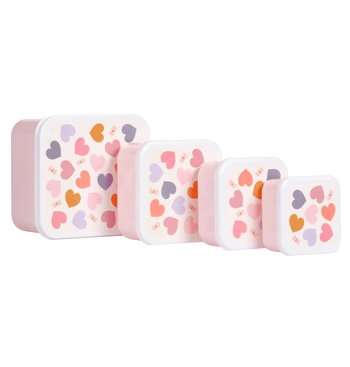 Set Cajas Almuerzo Corazones - A Little Lovely Company