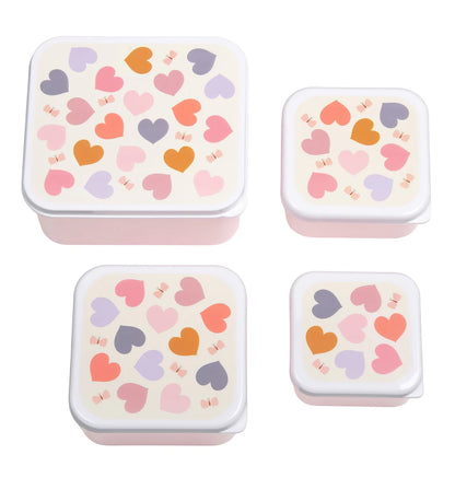 Set Cajas Almuerzo Corazones - A Little Lovely Company