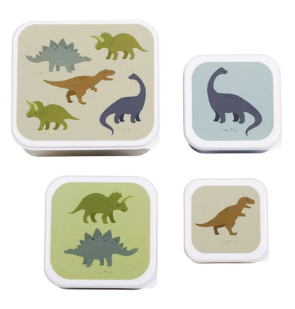 Set Cajas Almuerzo Dinosaurios - A Little Lovely Company