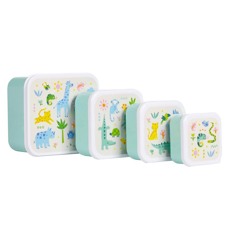 Set Cajas Almuerzo Jungla - A Little Lovely Company