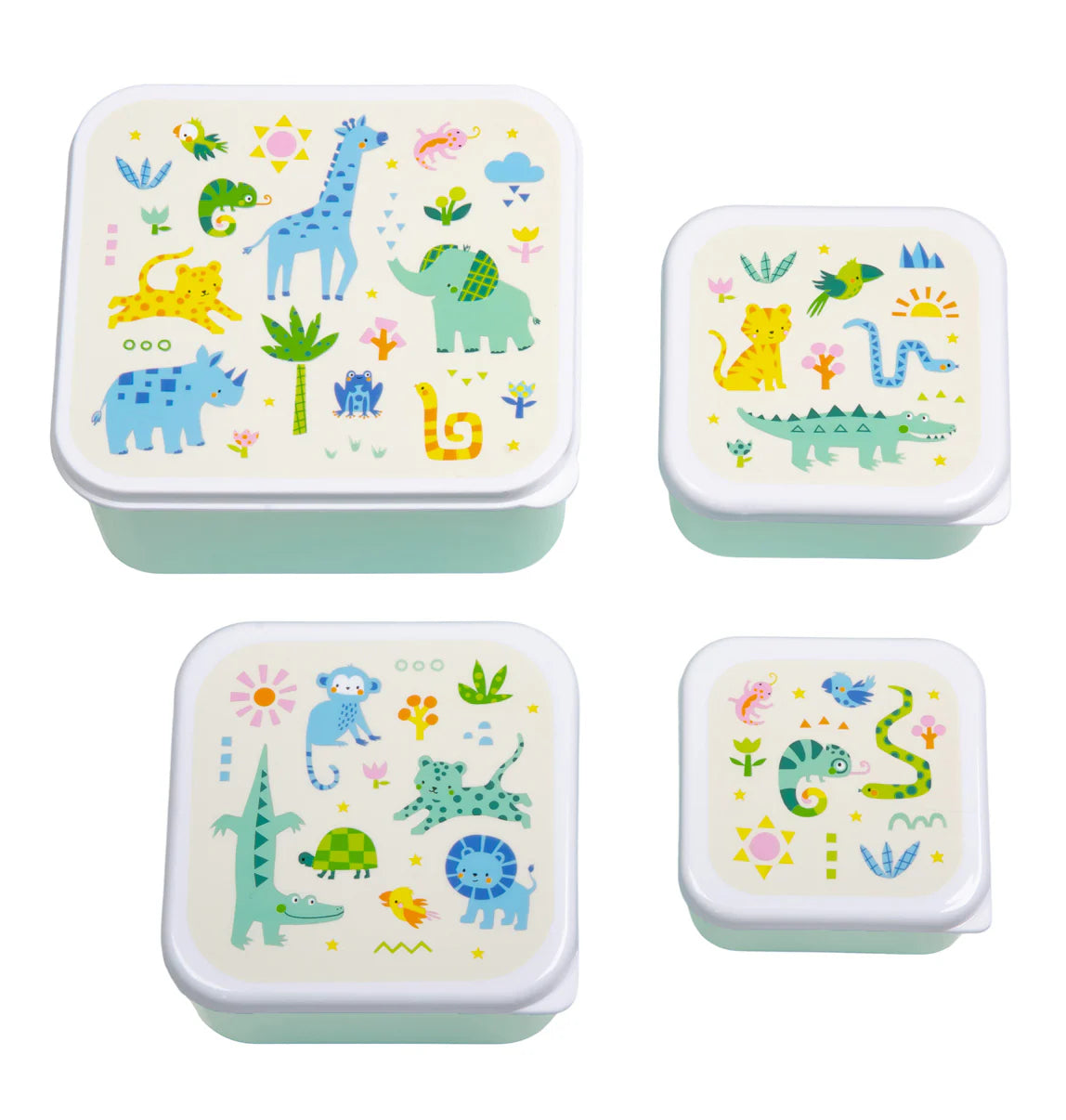 Set Cajas Almuerzo Jungla - A Little Lovely Company