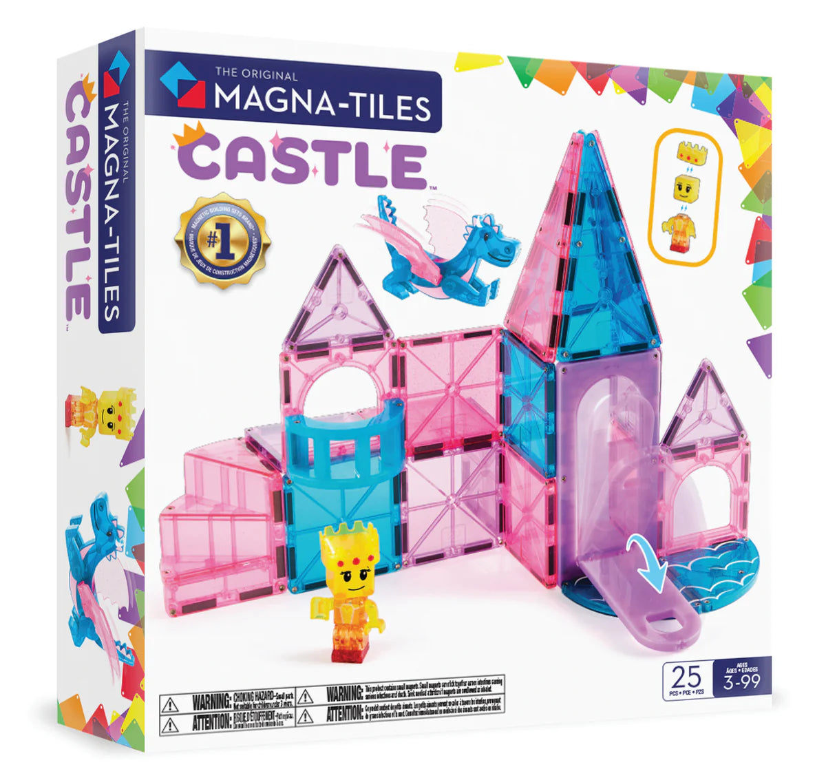 Set Castle 25 piezas - Magna Tiles