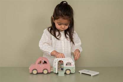 Set Coche y Caravana - Little Dutch