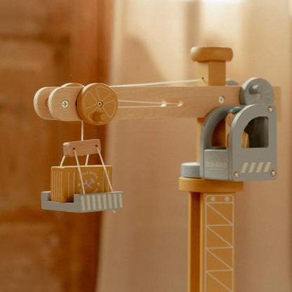Set Construcción con Grúa - Little Dutch