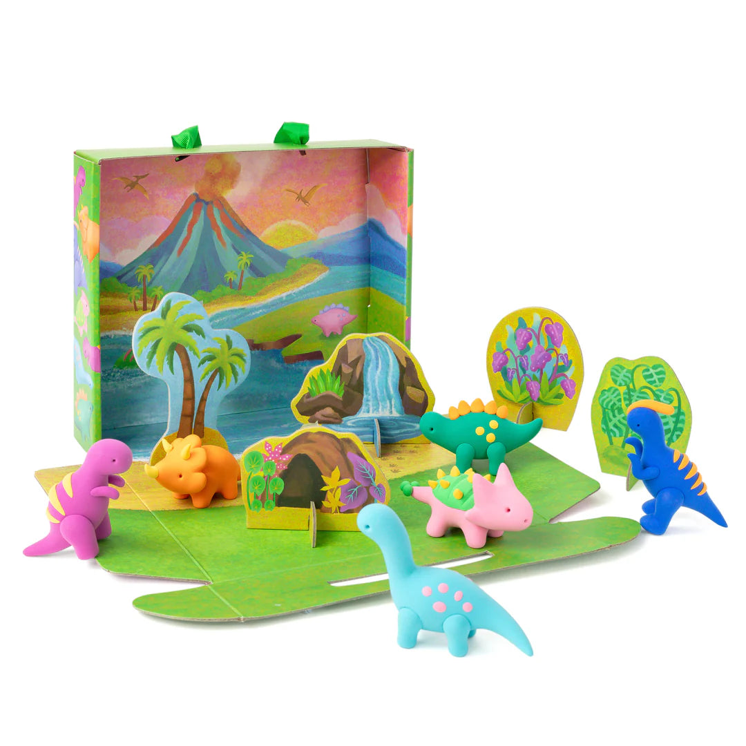 Set Creativo Claytopia Dinosaurios - Tiger Tribe